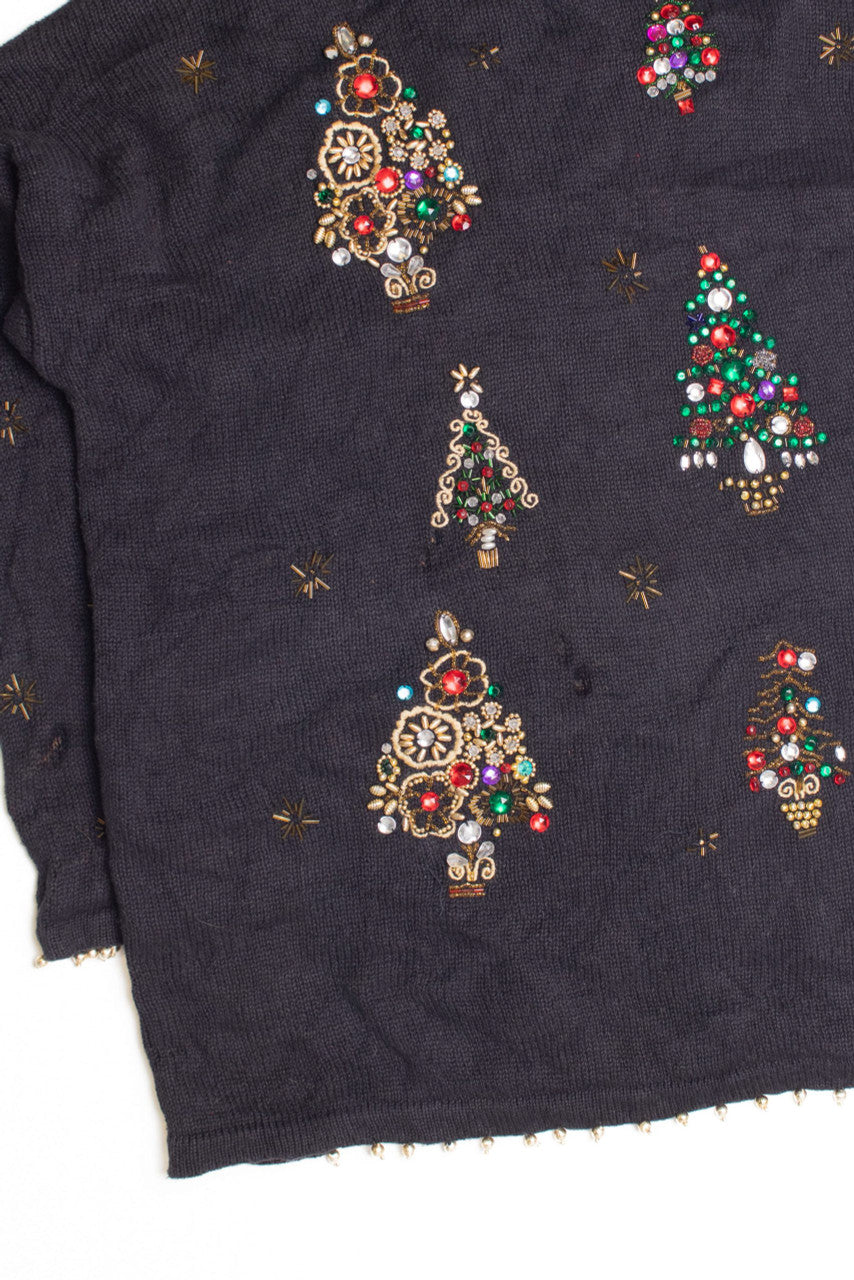 Black Ugly Christmas Pullover 61224