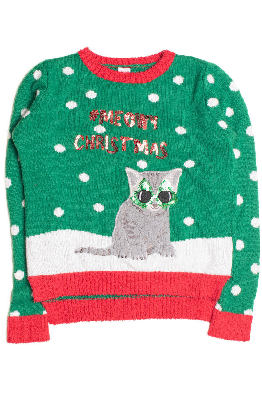 Green Ugly Christmas Pullover 61226