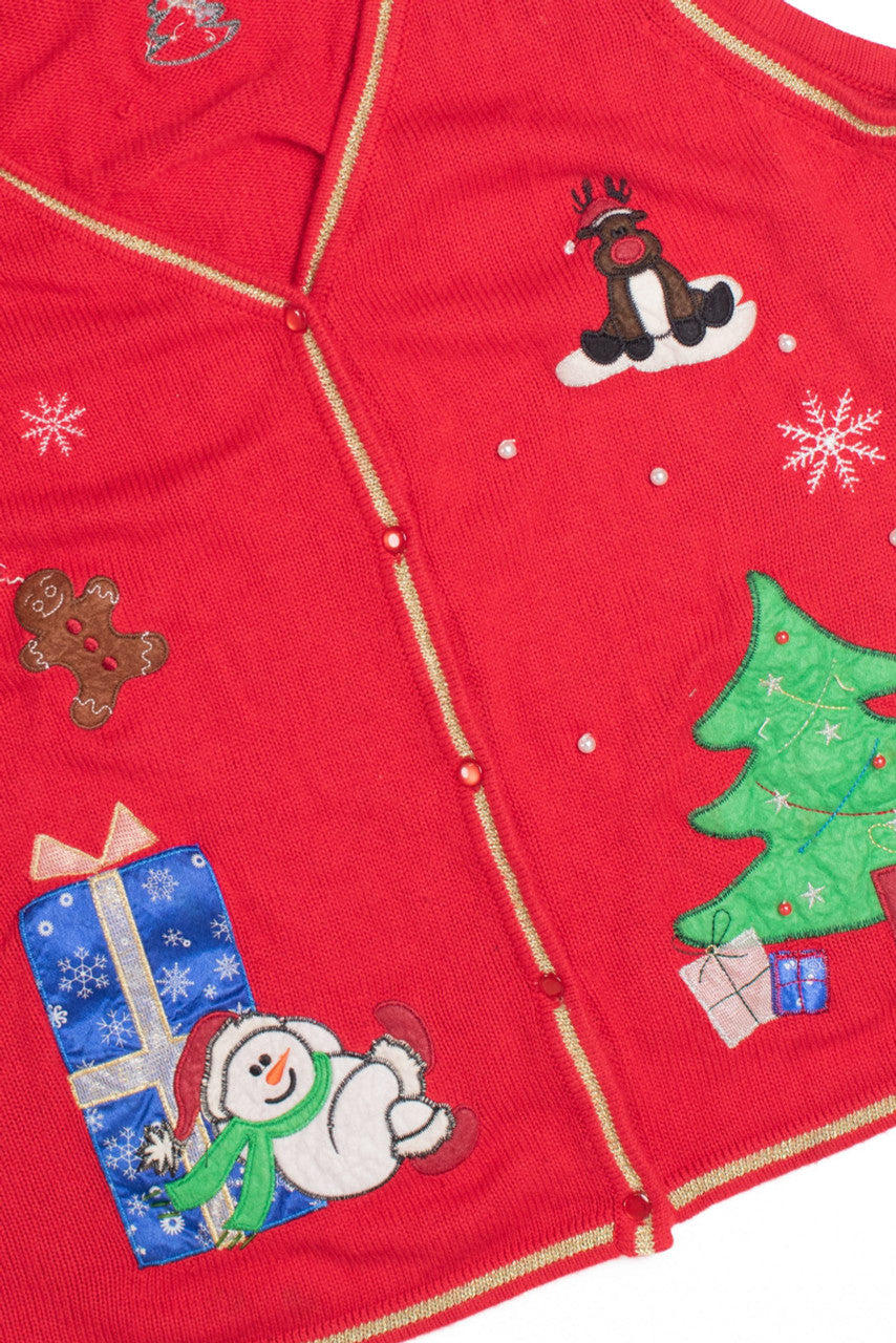 Red Ugly Christmas Vest 61233
