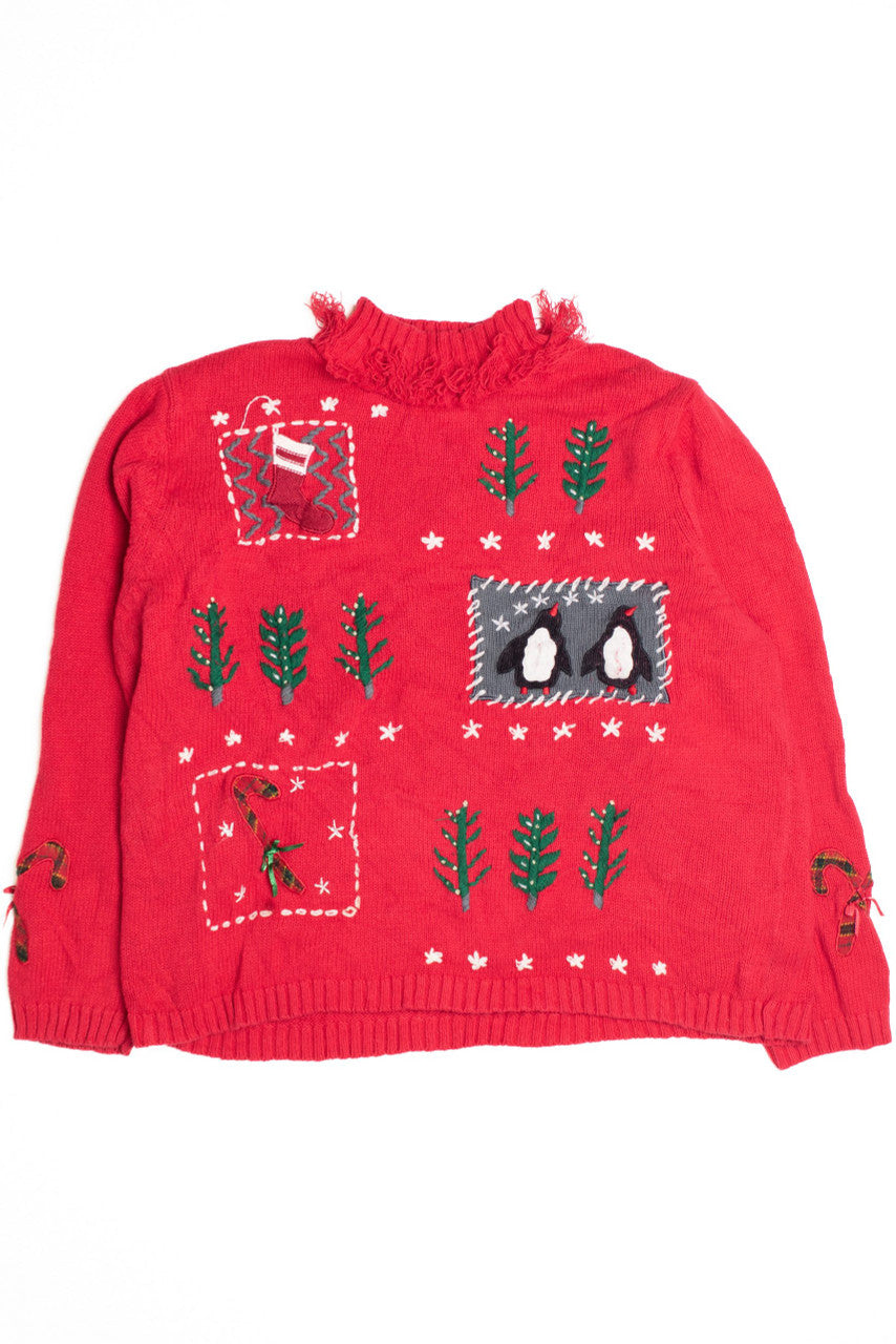 Red Ugly Christmas Pullover 61234