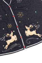 Black Ugly Christmas Vest 61235