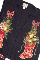 Black Ugly Christmas Vest 61244