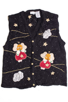 Black Ugly Christmas Vest 61248