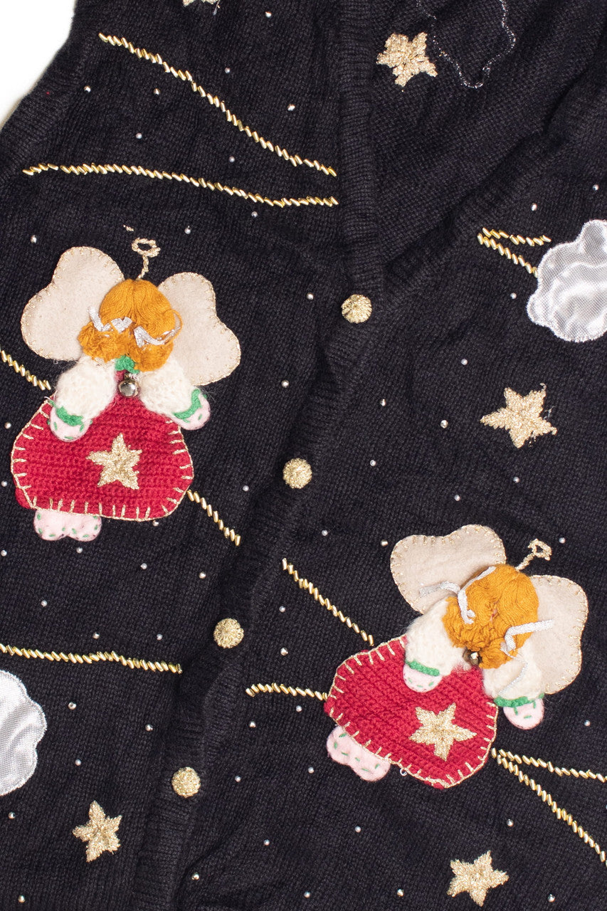 Black Ugly Christmas Vest 61248