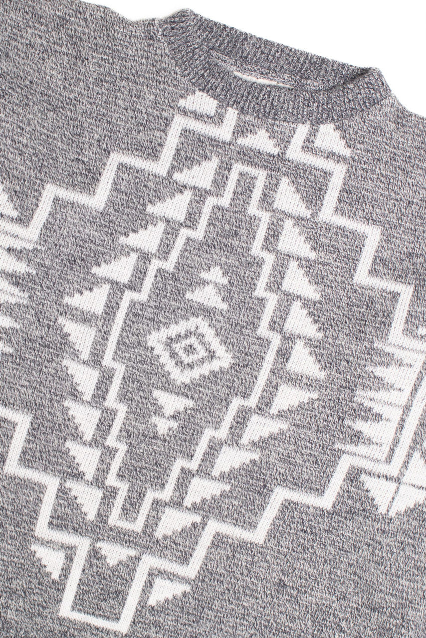 Ugly Grey Christmas Pullover 61253