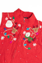 Red Ugly Christmas Vest 61262