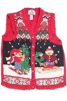 Red Ugly Christmas Vest 61265