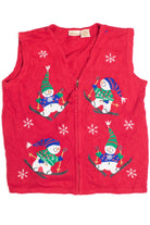 Red Ugly Christmas Vest 61266