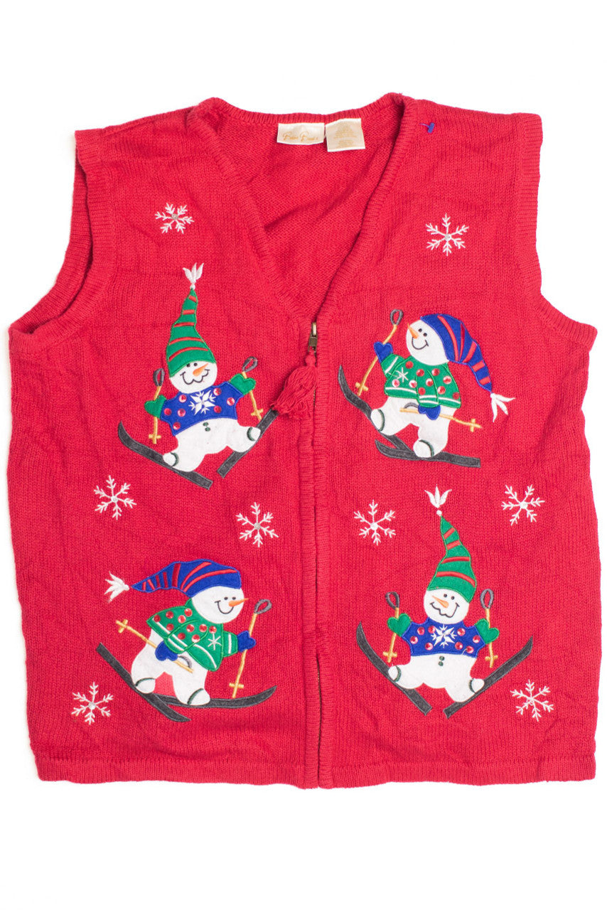 Red Ugly Christmas Vest 61266