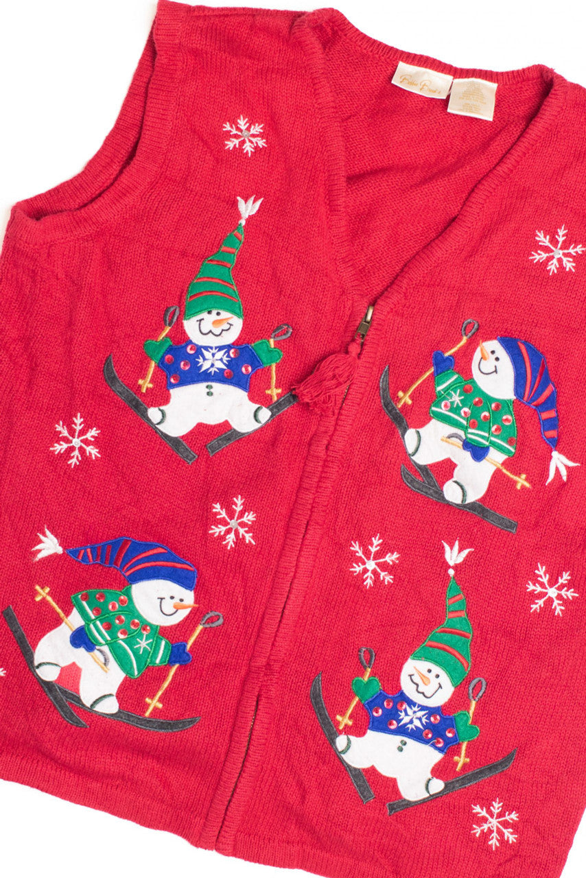 Red Ugly Christmas Vest 61266