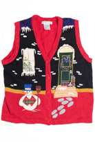 Red Ugly Christmas Vest 61281