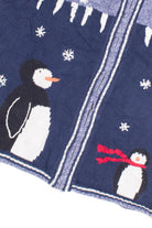 Blue Ugly Christmas Cardigan 61283
