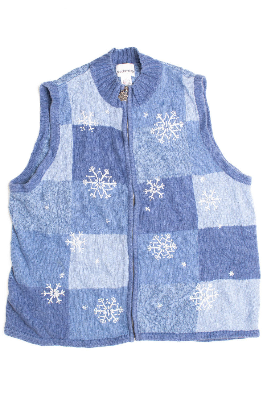 Blue Ugly Christmas Vest 61285