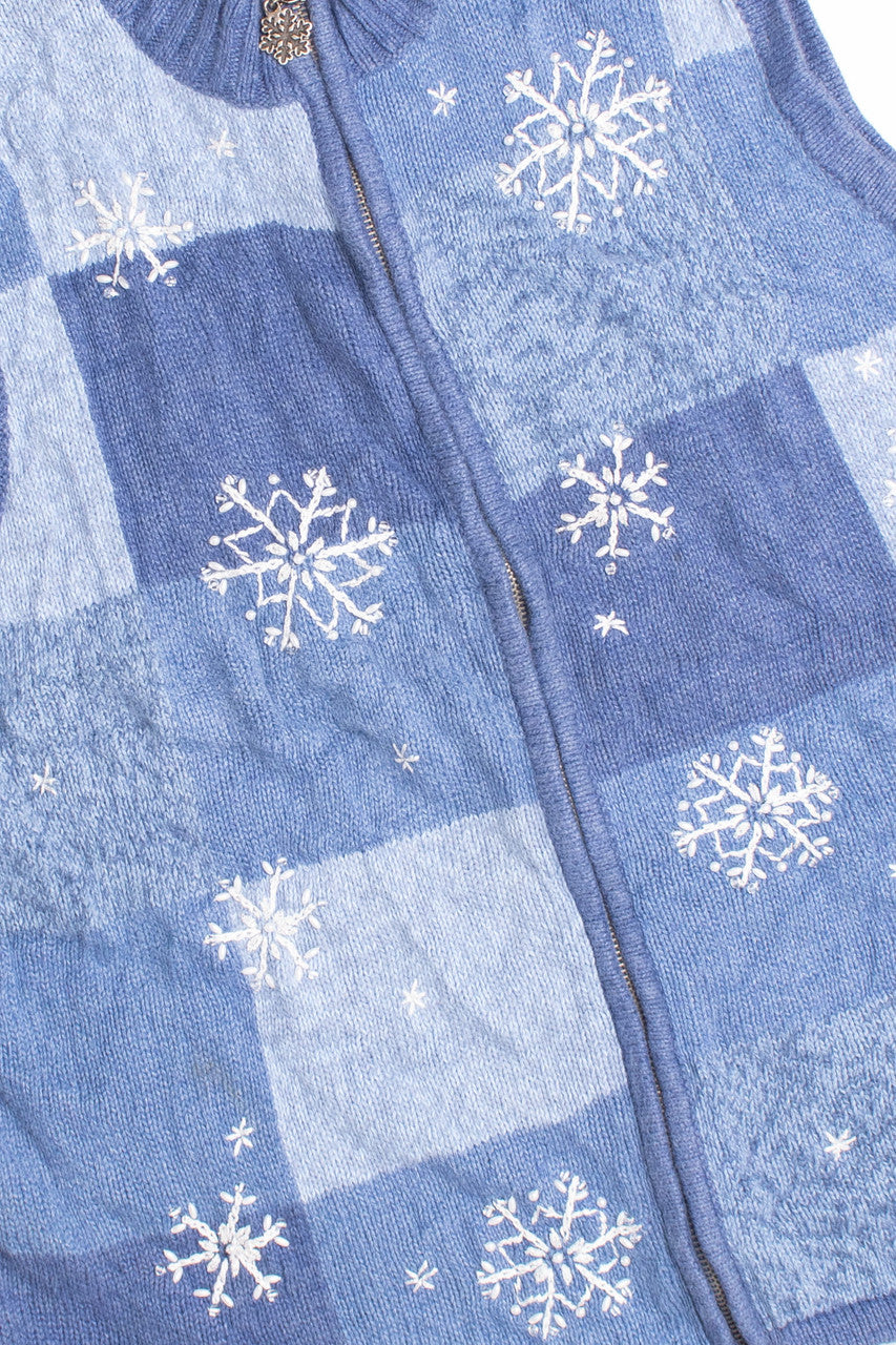 Blue Ugly Christmas Vest 61285