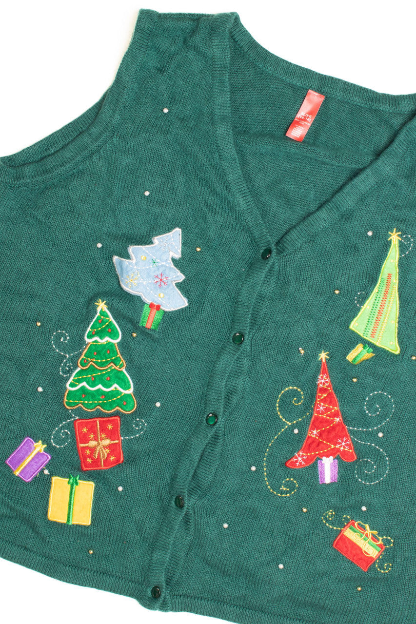 Green Ugly Christmas Vest 61290