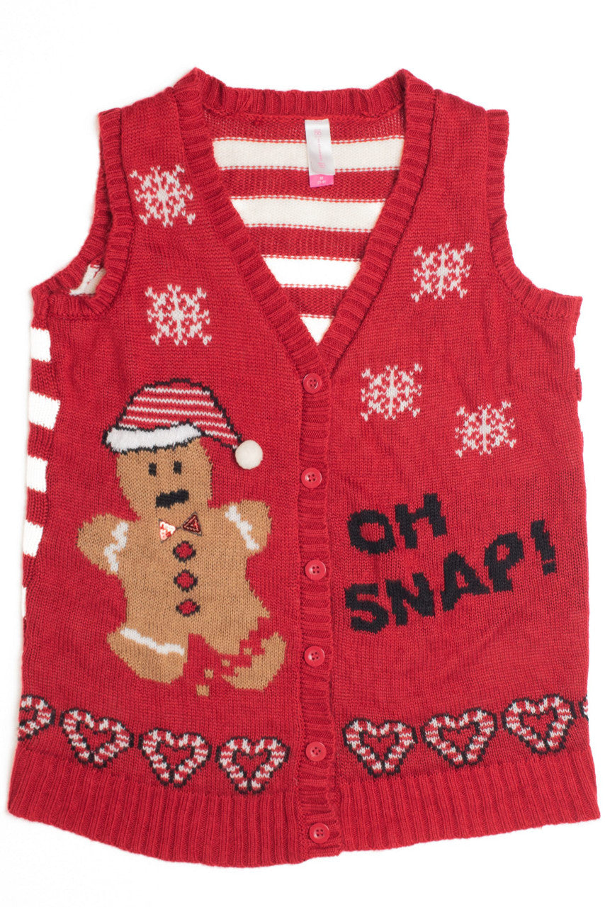 Red Ugly Christmas Vest 61291