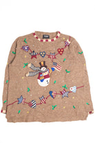 Brown Ugly Christmas Pullover 61293