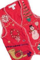 Red Ugly Christmas Vest 61297