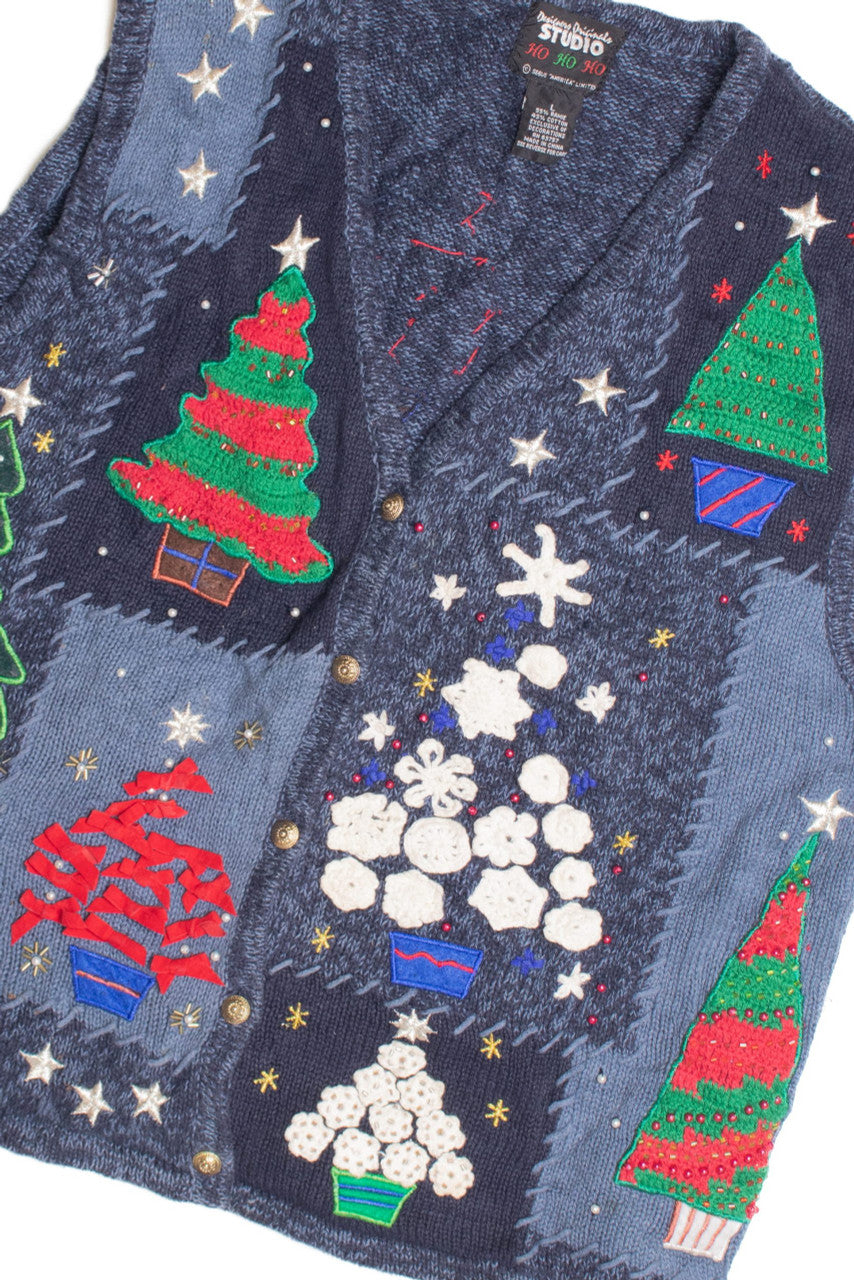 Blue Ugly Christmas Vest 61300