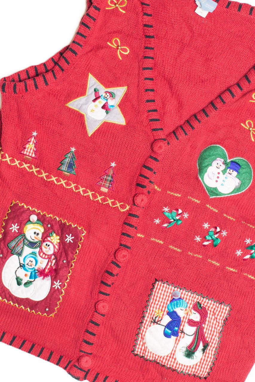 Red Ugly Christmas Vest 61301