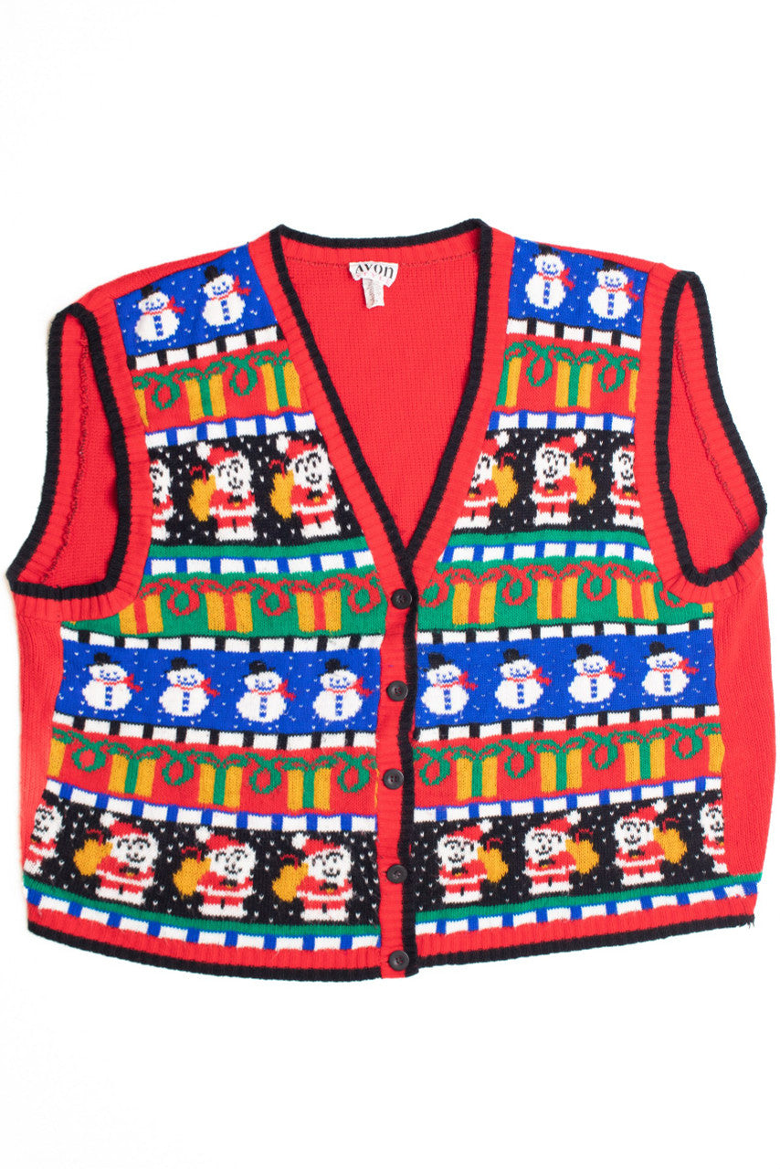 Red Ugly Christmas Vest 61303