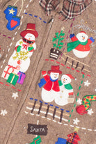 Brown Ugly Christmas Vest 61305