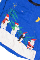 Blue Ugly Christmas Pullover 61309