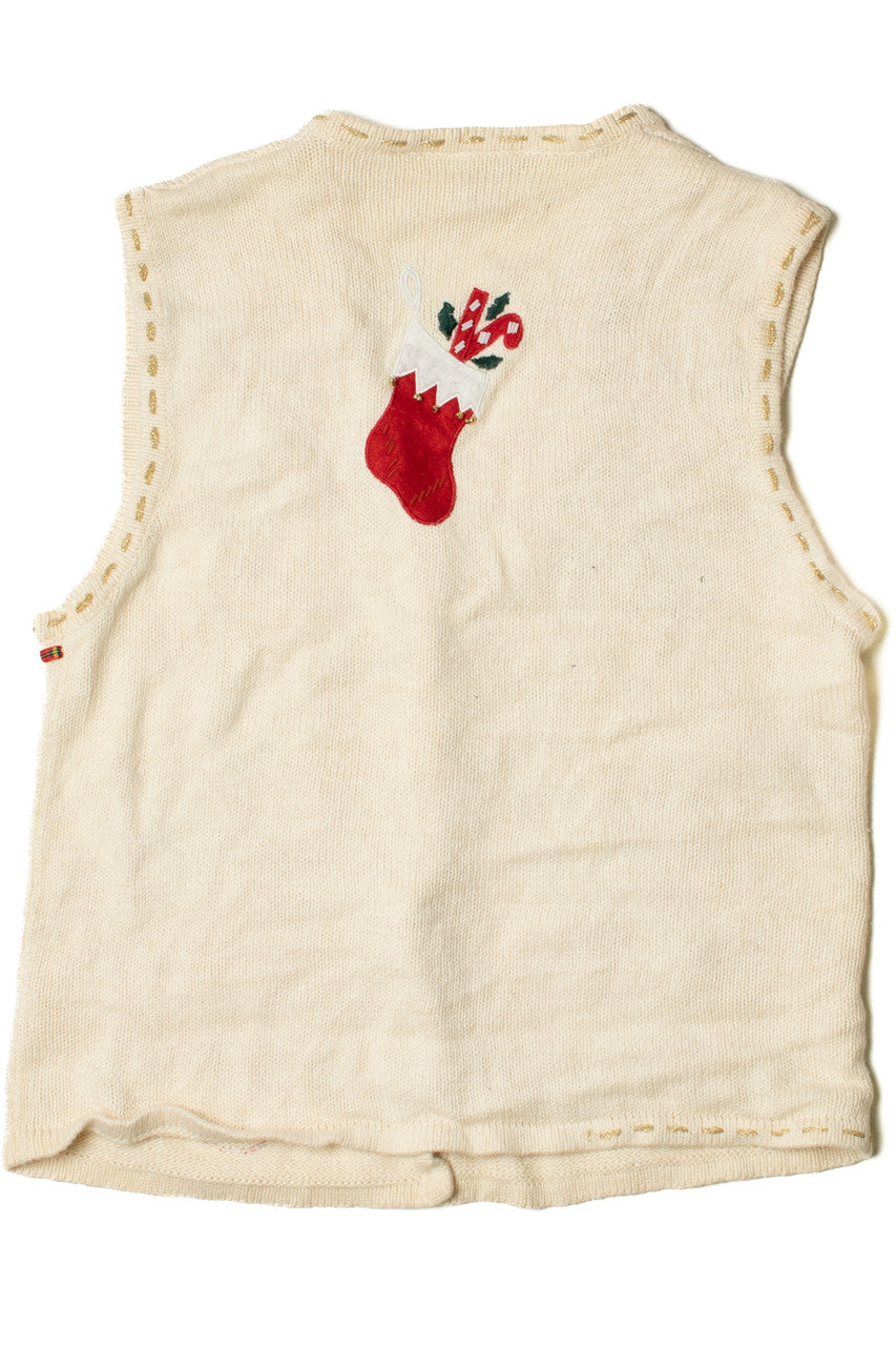 "Joy" "Noel" Ugly Christmas Sweater Vest 61316