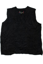 Black Ugly Christmas Sweater Vest 61323