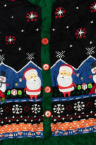 Black Ugly Christmas Sweater Vest 61329