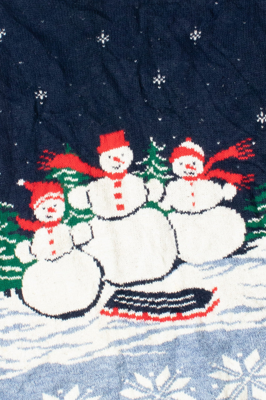 Navy Blue Ugly Christmas Sweater 61349