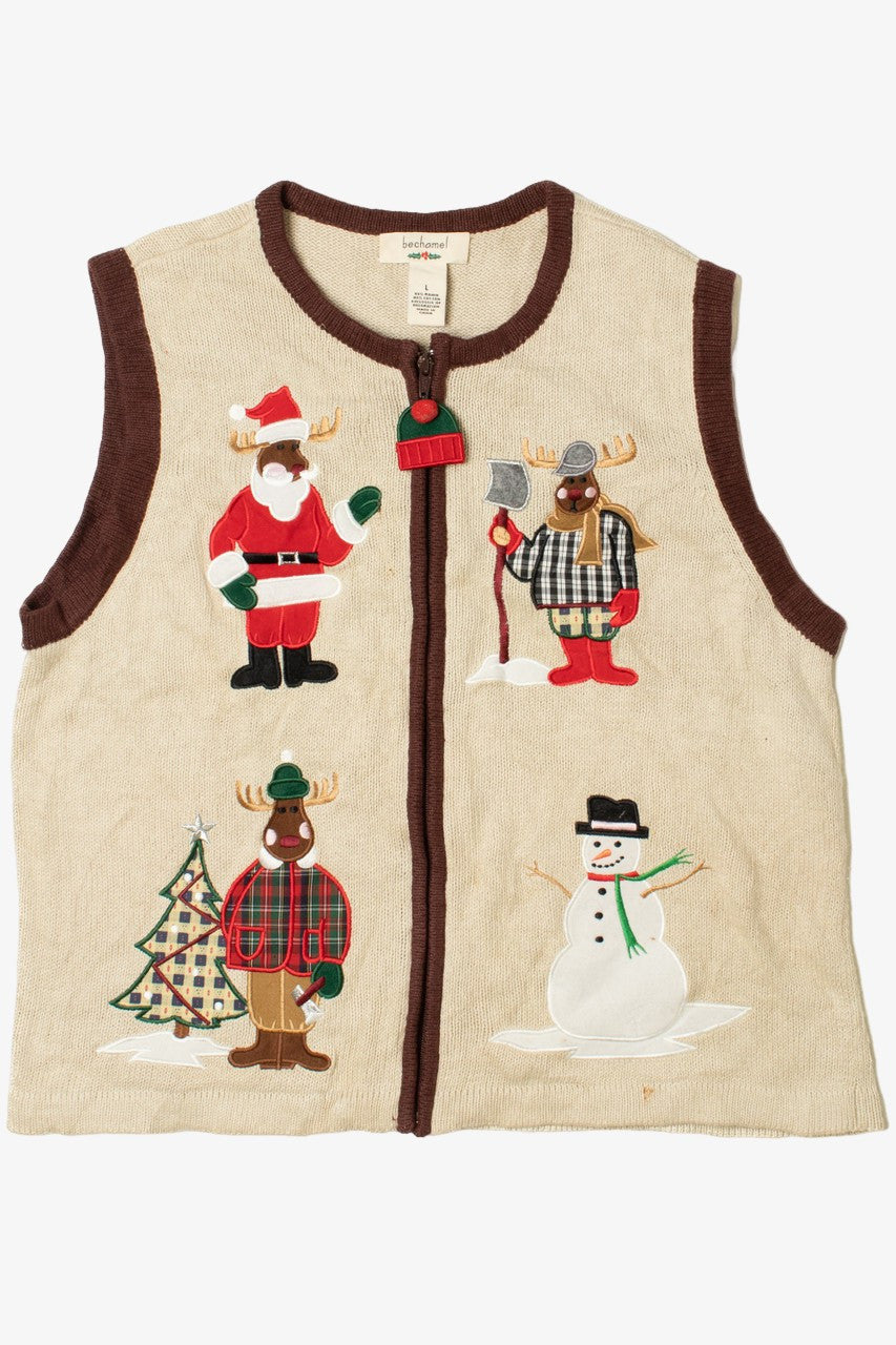 Ugly Christmas Sweater Vest 61382