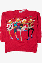 Dancing Reindeer Ugly Christmas Sweater 61383