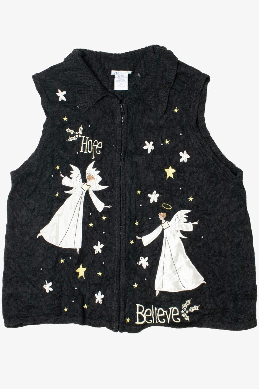 "Hope" "Believe" Ugly Christmas Vest 61402