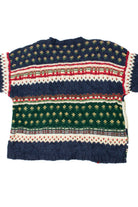 Holiday Patchwork Ugly Christmas Cardigan 61408