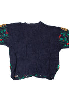Crochet Patchwork Ugly Christmas Cardigan 61416