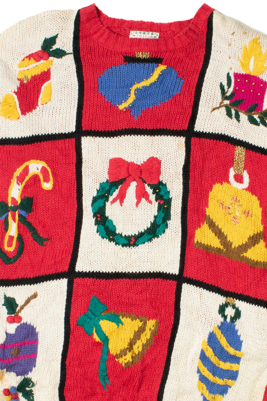 Red Ugly Christmas Sweater 61437