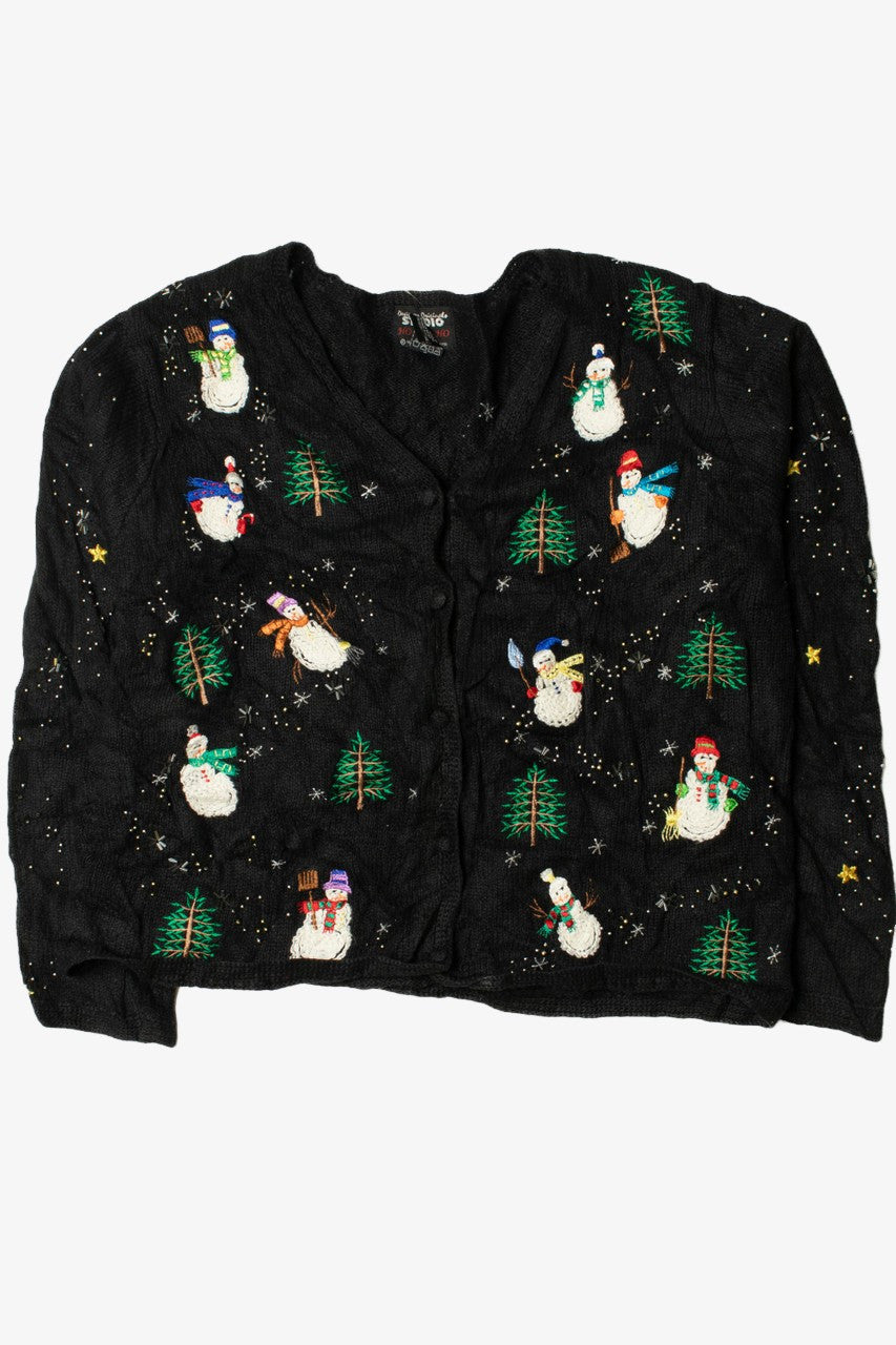 Snowmen Ugly Christmas Cardigan 61457