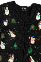 Snowmen Ugly Christmas Cardigan 61457