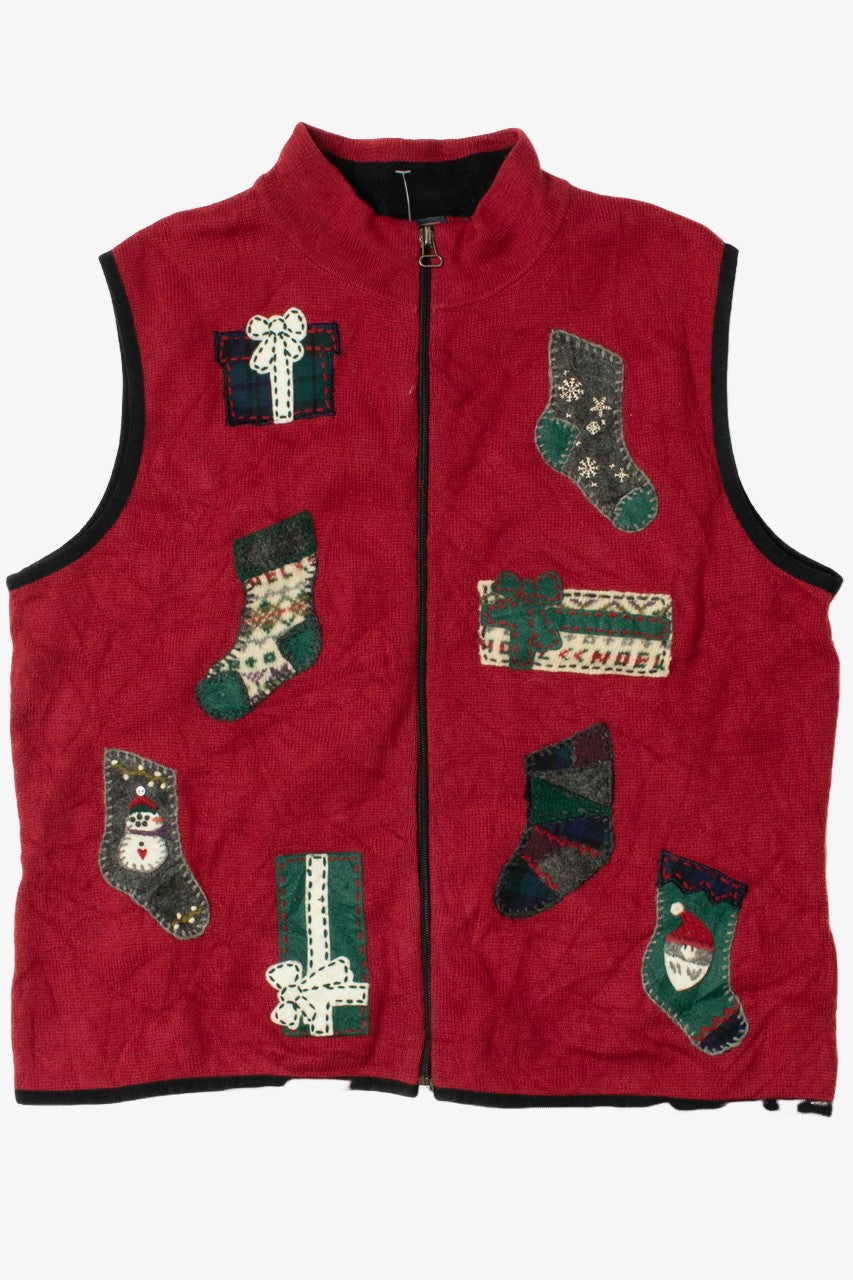 Stockings & Gifts Ugly Christmas Vest 61473