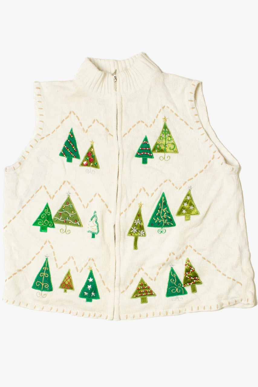 Christmas Trees Ugly Christmas Vest 61474