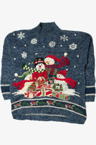 Snowman Family Ugly Christmas Sweater 61486