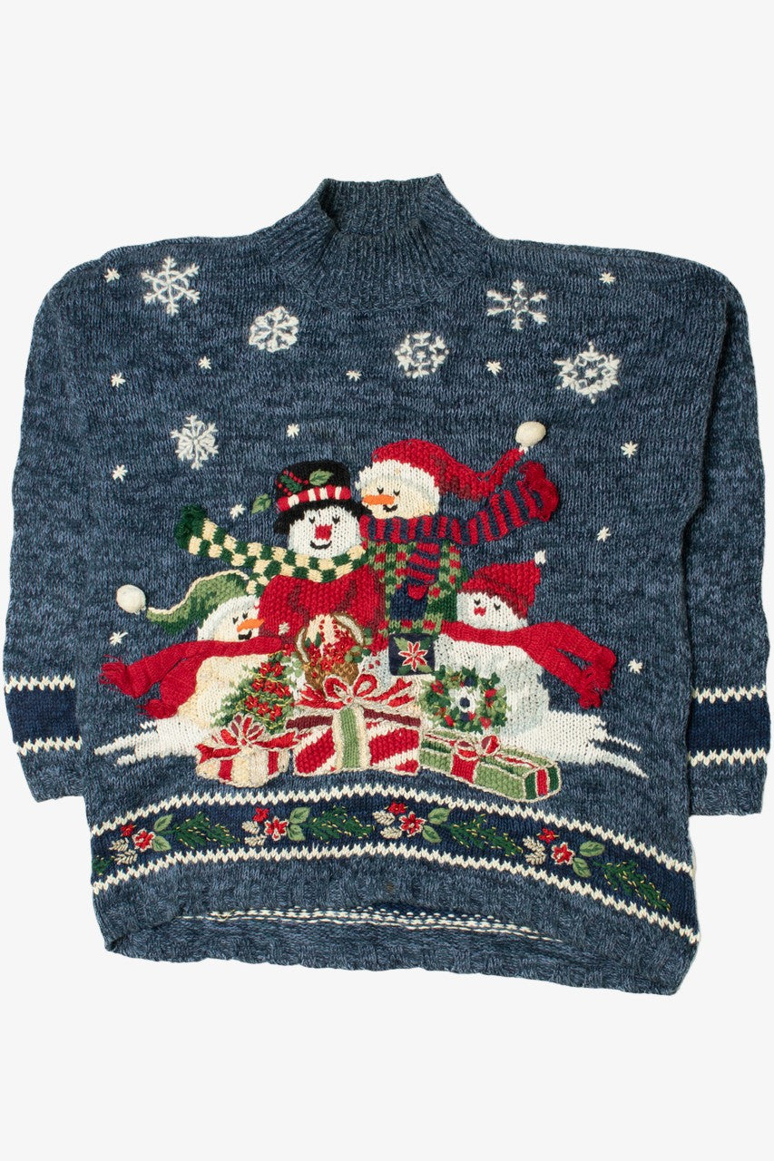 Snowman Family Ugly Christmas Sweater 61486
