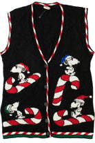 Vintage Snoopy Ugly Christmas Sweater Vest 61496