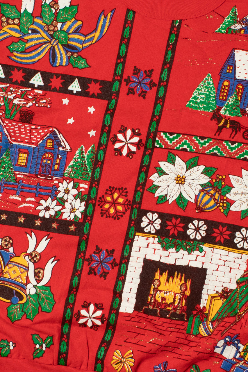 Holiday Homes Ugly Christmas Sweatshirt 61504