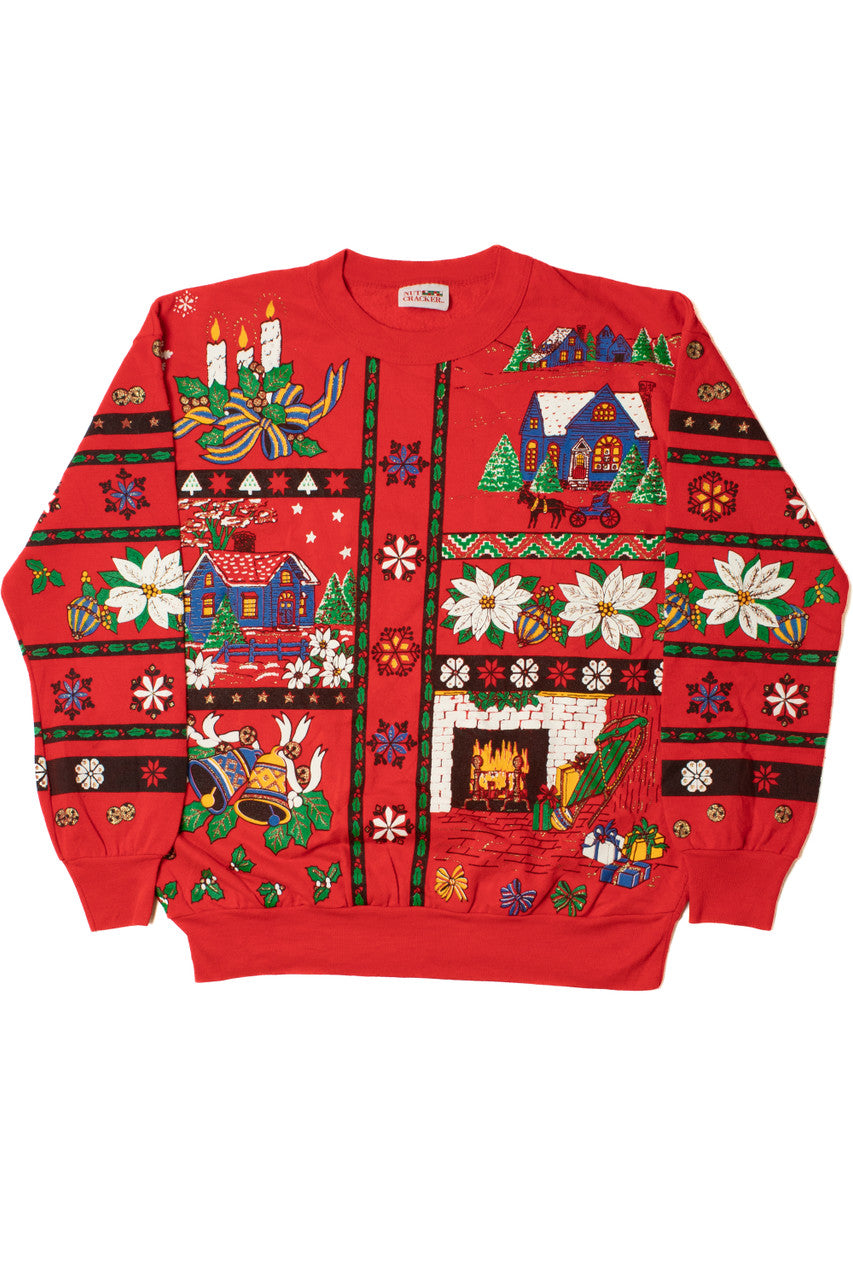 Holiday Homes Ugly Christmas Sweatshirt 61504