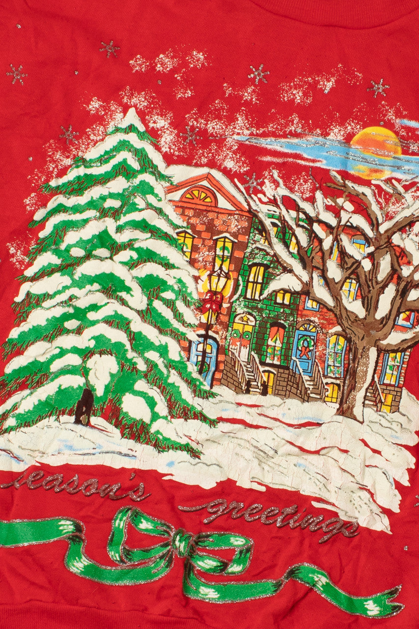 "Season's Greetings" Ugly Christmas Sweatshirt 61506