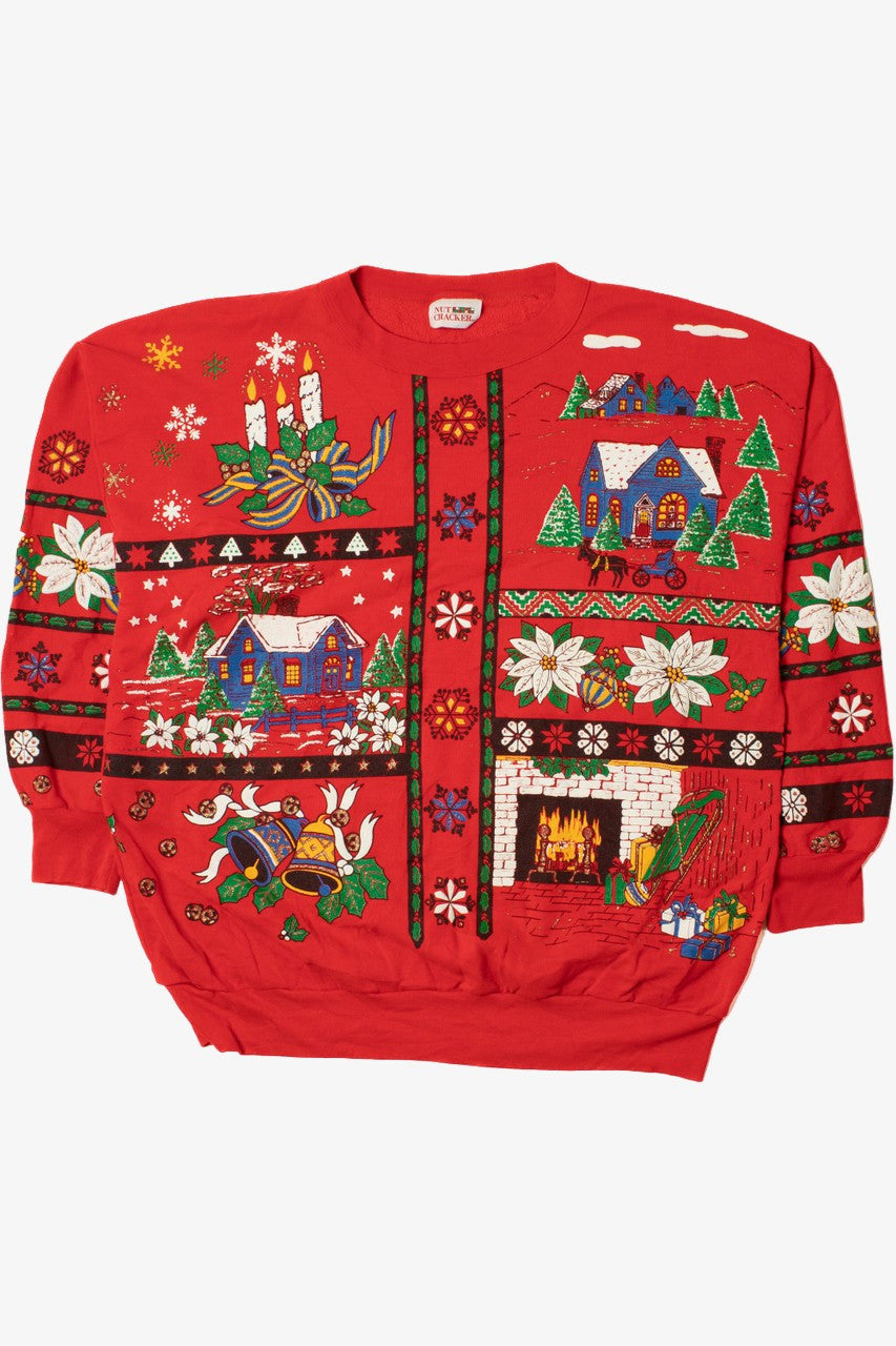 Holiday Homes Ugly Christmas Sweatshirt 61507