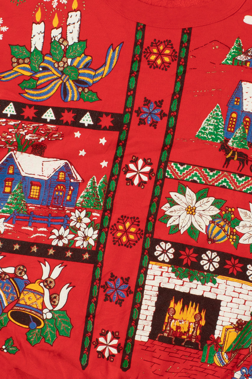 Holiday Homes Ugly Christmas Sweatshirt 61507