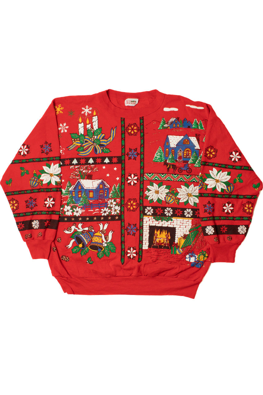 Holiday Homes Ugly Christmas Sweatshirt 61507